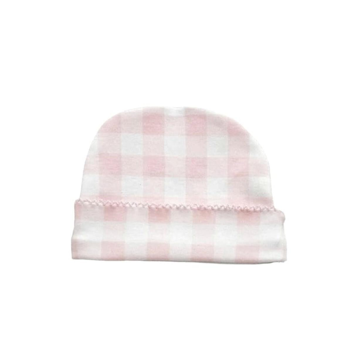 Vichy Beanie | Pink Check