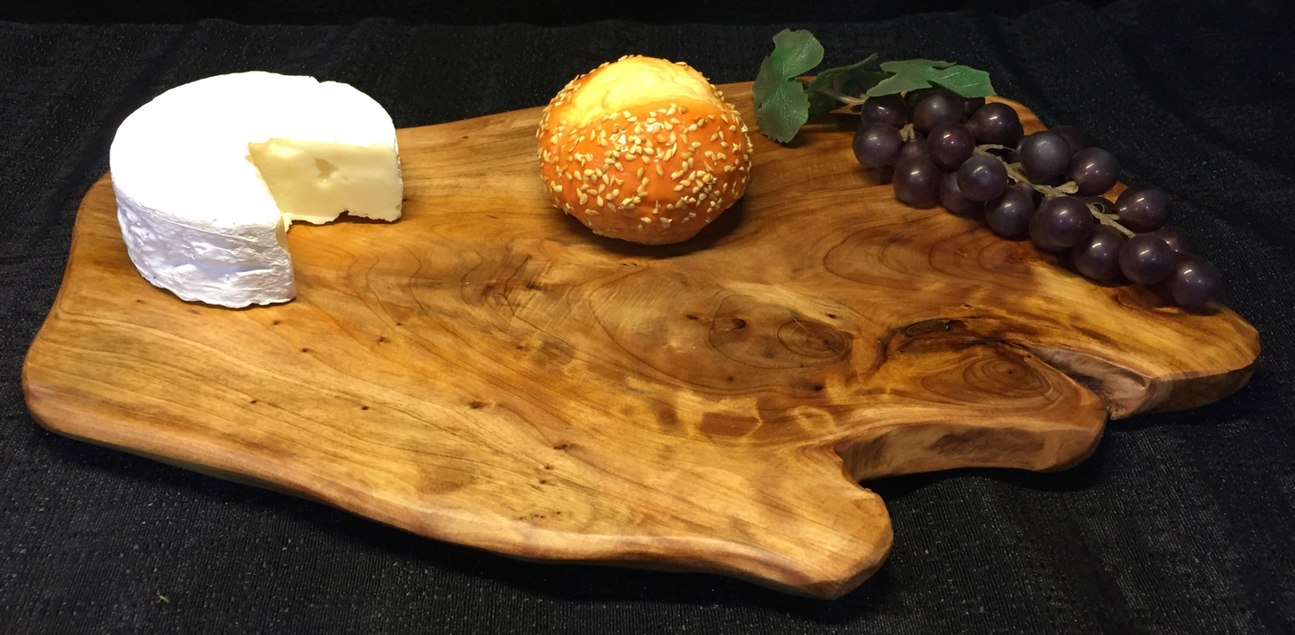 Wooden Cutting Board With Long Handle