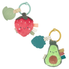 s* Itzy Pal™ Plush + Teether: Strawberry