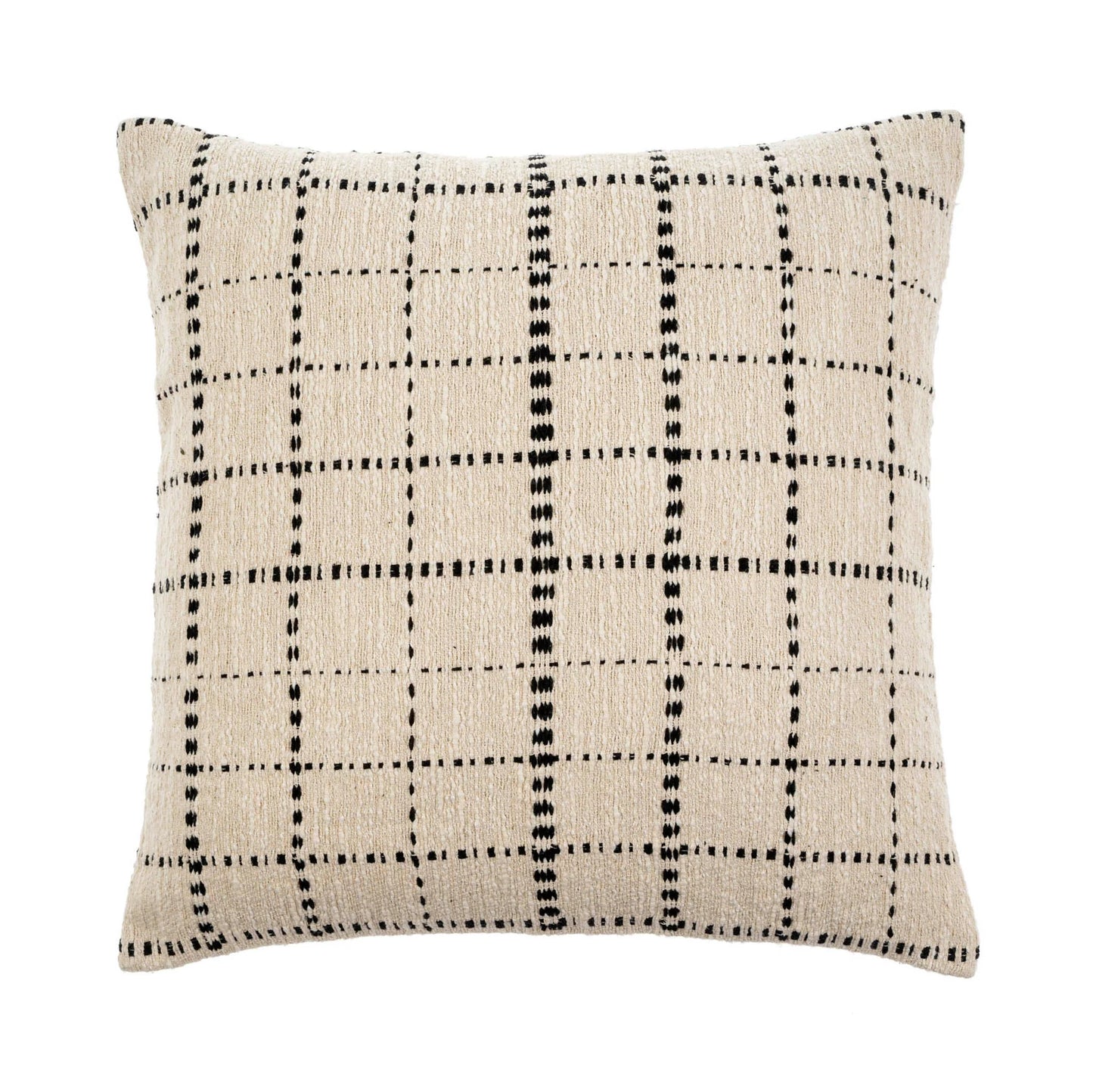 Handloom Check Pillow | 20x20