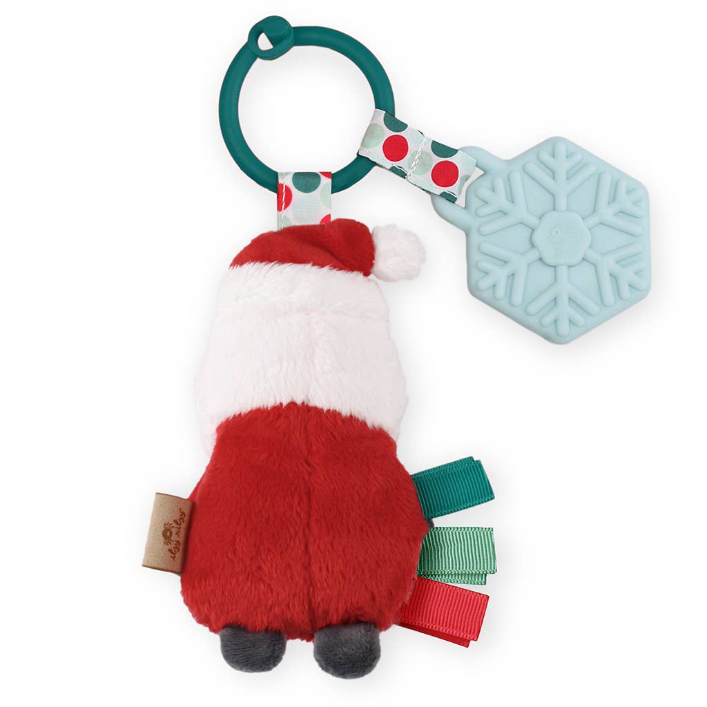 Holiday Itzy Pal™ Plush + Teether: Santa