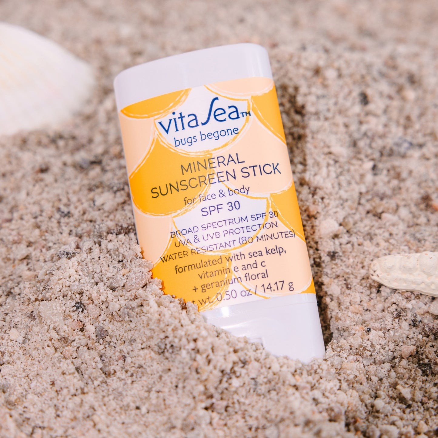 Bugs Begone Mineral Sunscreen Stick| Spf 30