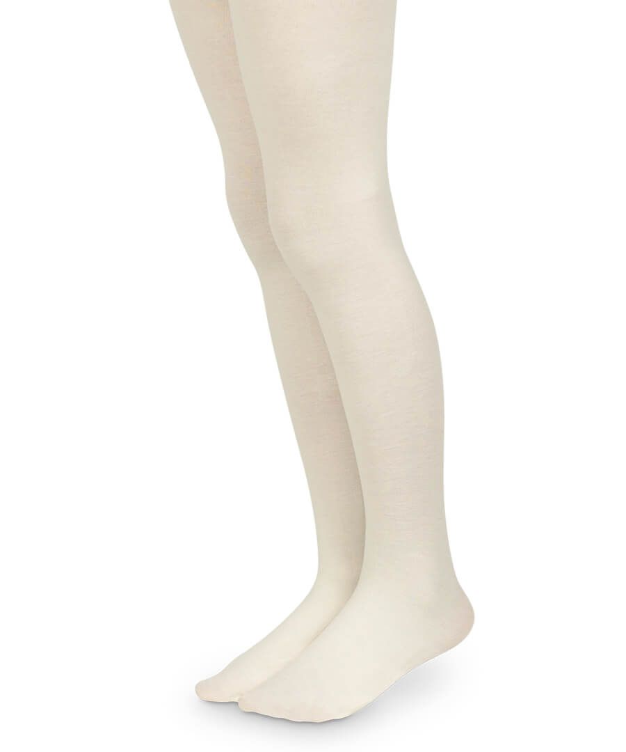 Pima Cotton Tights | Ivory