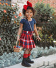 Ruffle Knee High Socks | Red