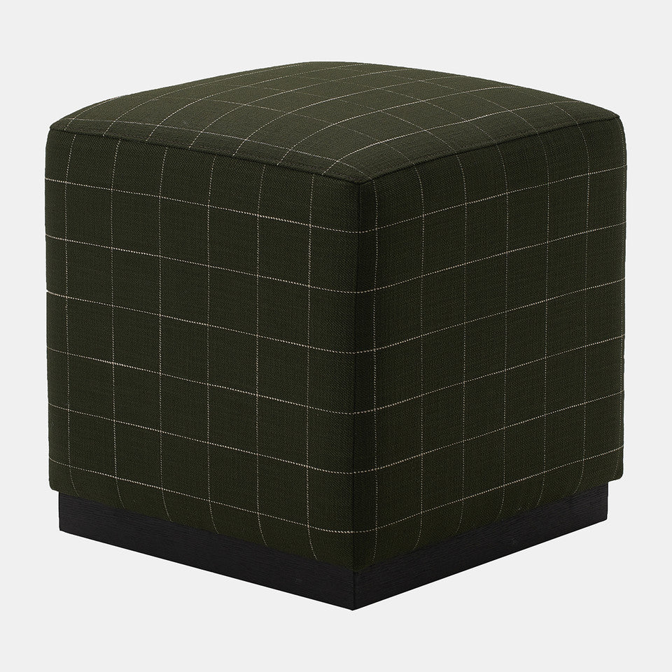 Square Ottoman | Olive