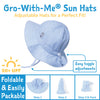 Cotton Floppy Sun Hat | White Eyelet