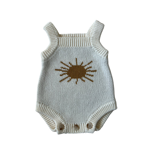 Mr. Sun Romper | Cream