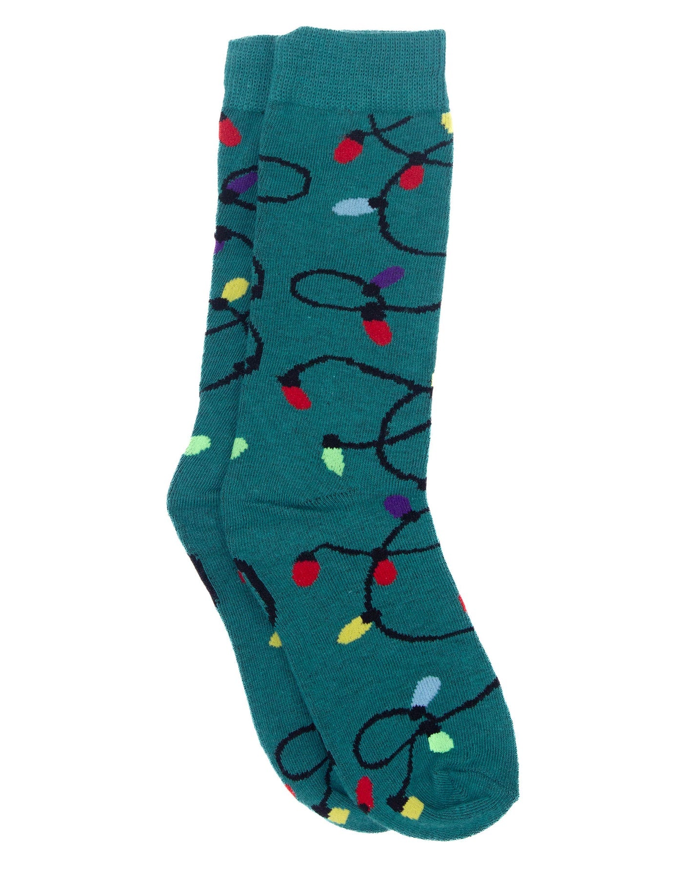 Lucky Duck Sock | Christmas Lights