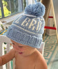 Lil Bro Winter Knit Bobble Hat | Blue