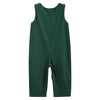 Christmas Smocked Overalls | Green