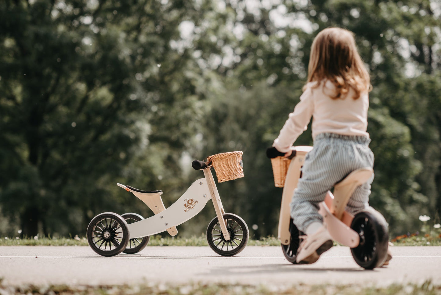 Kinderfeets Wicker Bike Basket