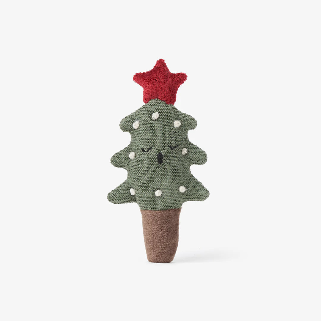 Knit Rattle | Christmas Tree