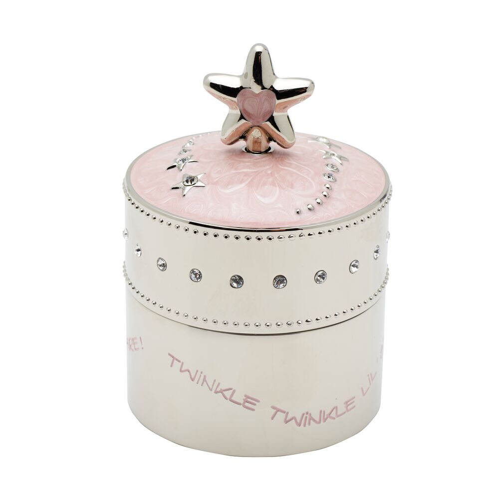 Baby Star Trinket Music Box | Pink