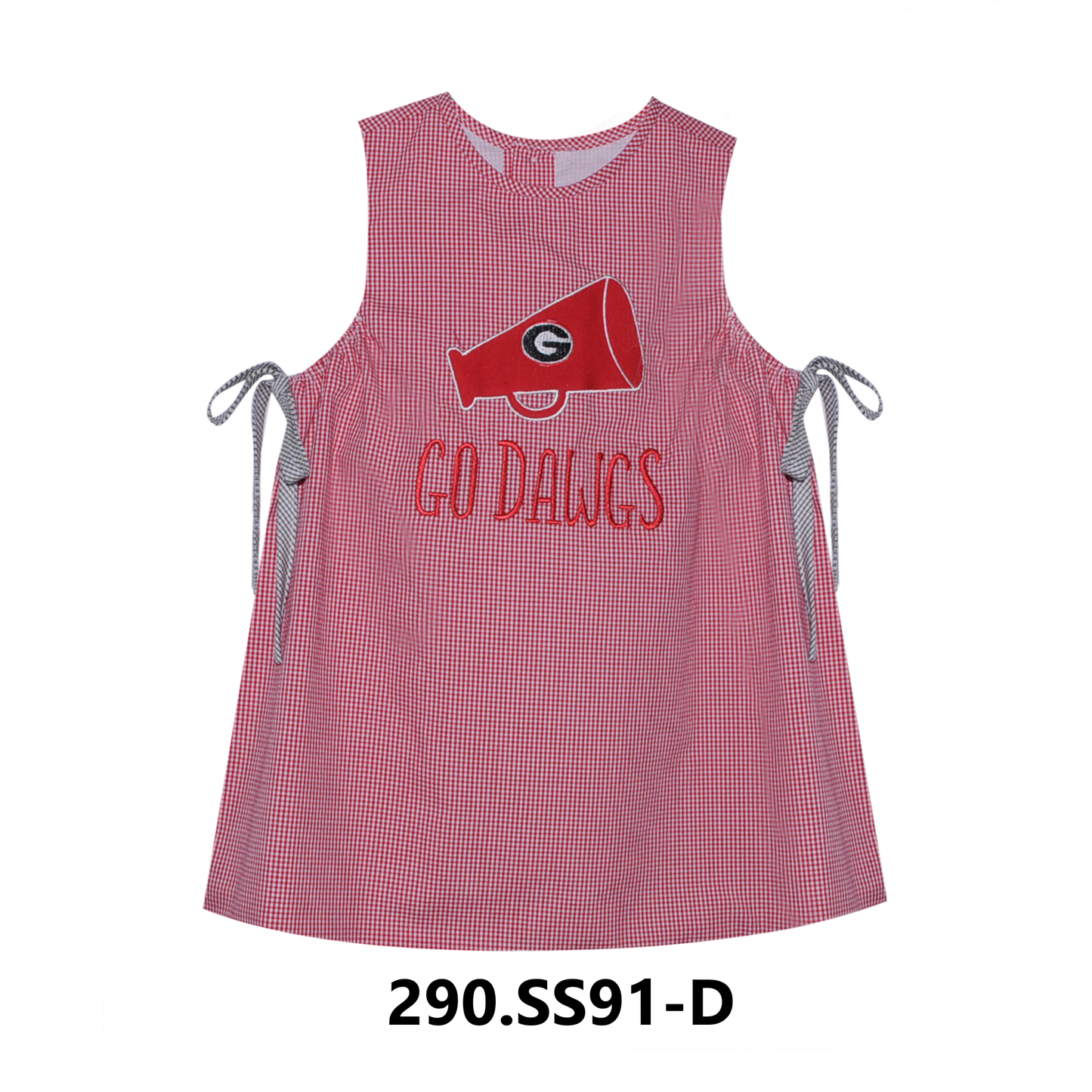 Go Dawgs Appliqué Dress