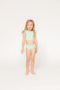 The Bikini Bather | Green Gingham