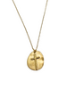 16" Inspire Gold Charm Necklace