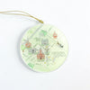 Madison Georgia Map Acrylic Ornament