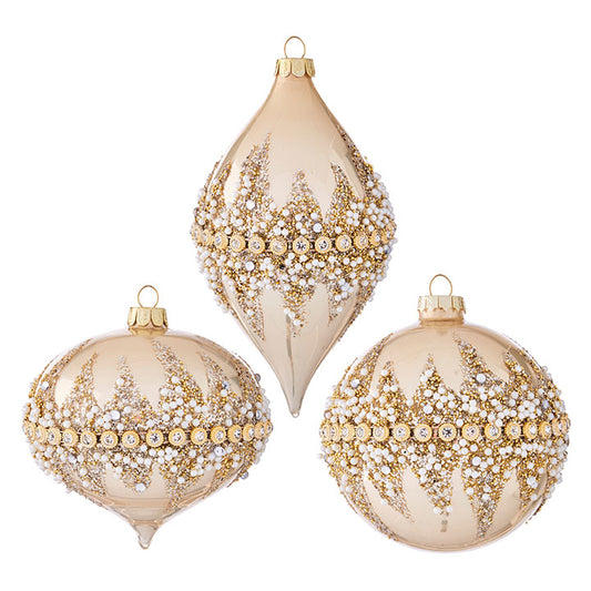 Assorted Beaded Ornament | 4"