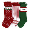 Classic Christmas Knee High Socks | 3-Pack