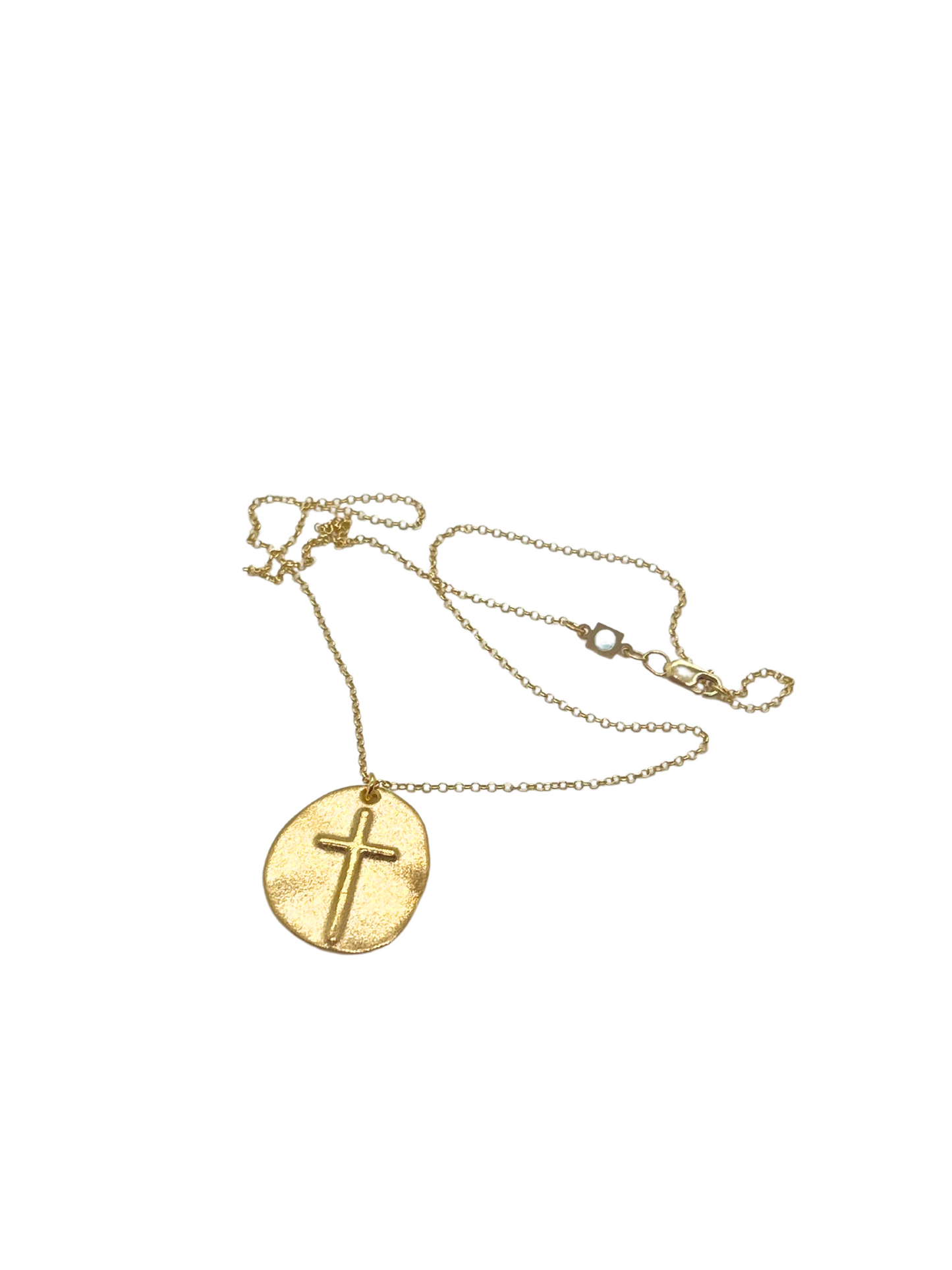 16" Inspire Gold Charm Necklace