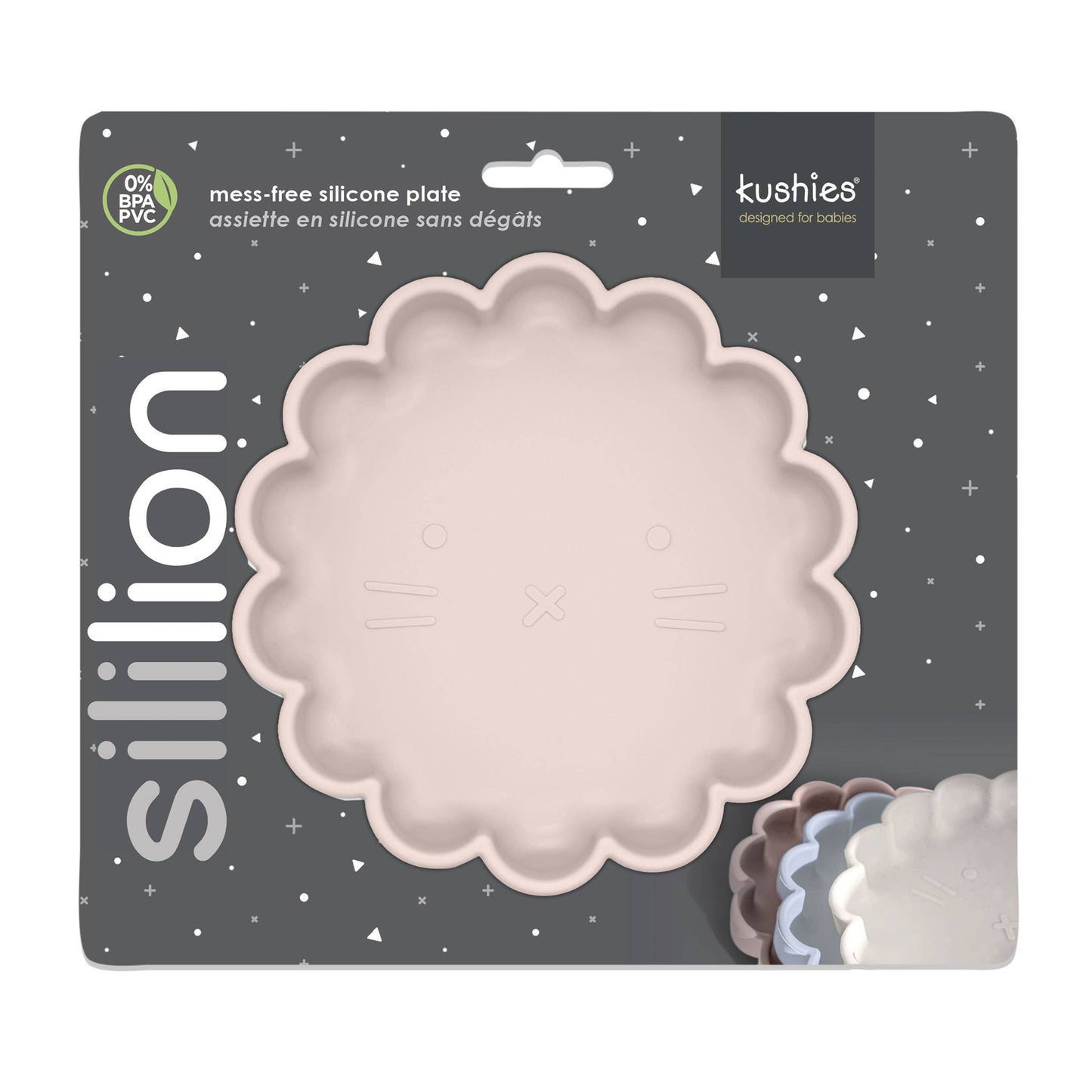 SiliLion Silicone Plate | Pink