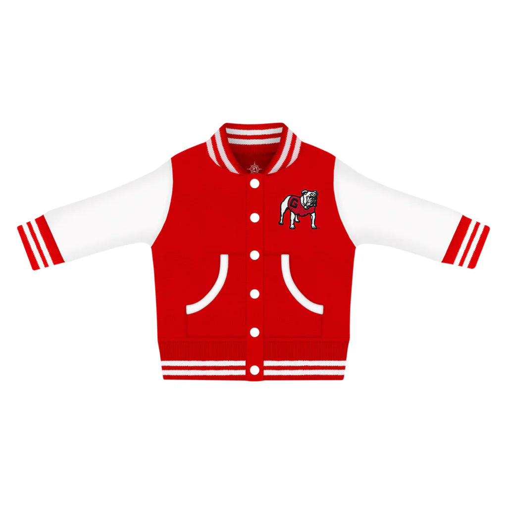 Georgia Bulldogs Varsity Jacket | Red