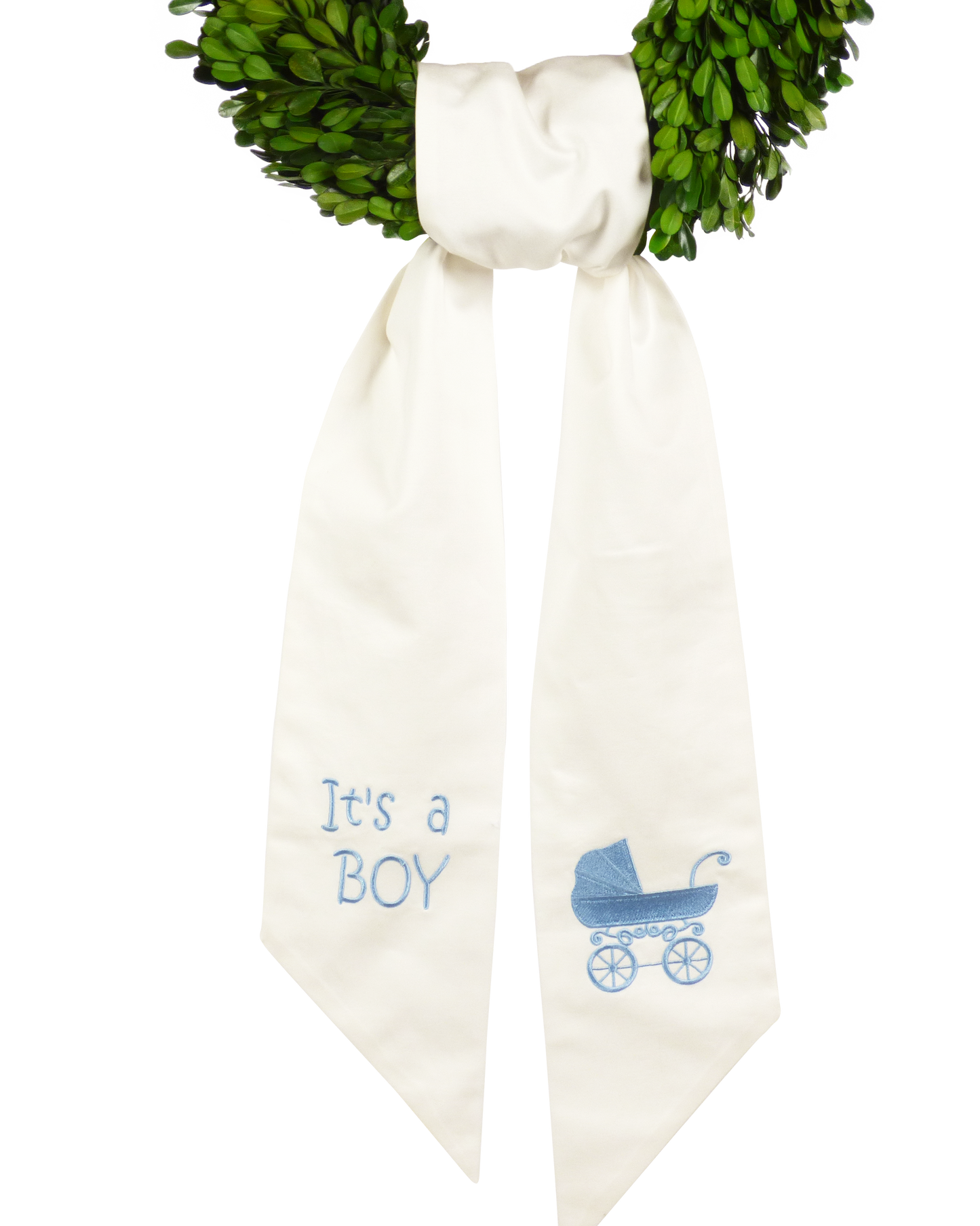 Wreath Sash: It's A Boy: One Size