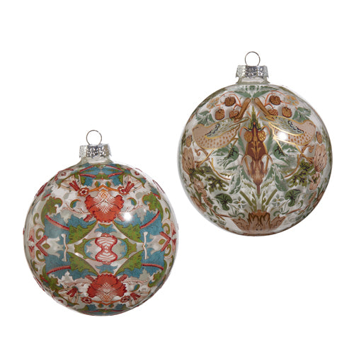 William Morris Ball Ornament | Assorted