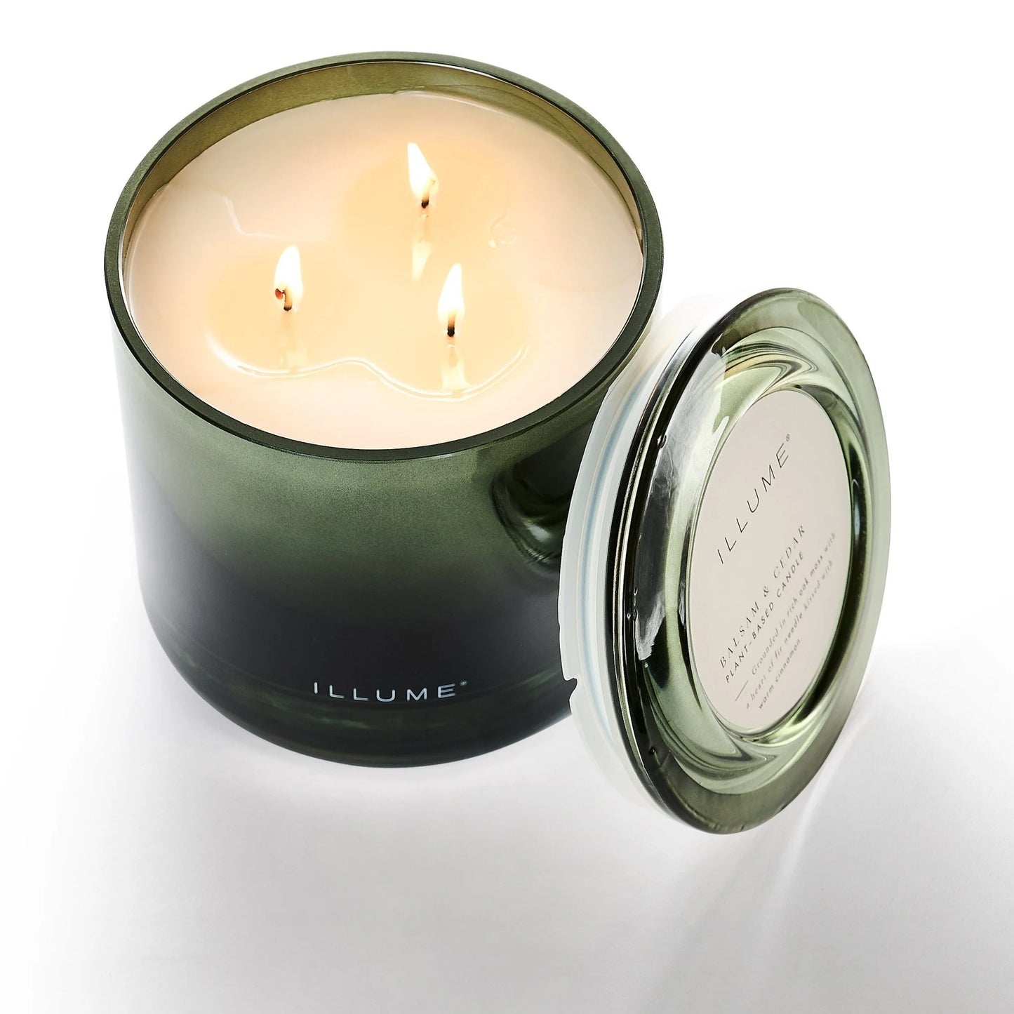 Balsam & Cedar Statement Glass Candle