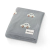 Receiving Baby Blanket | Cars | Gray