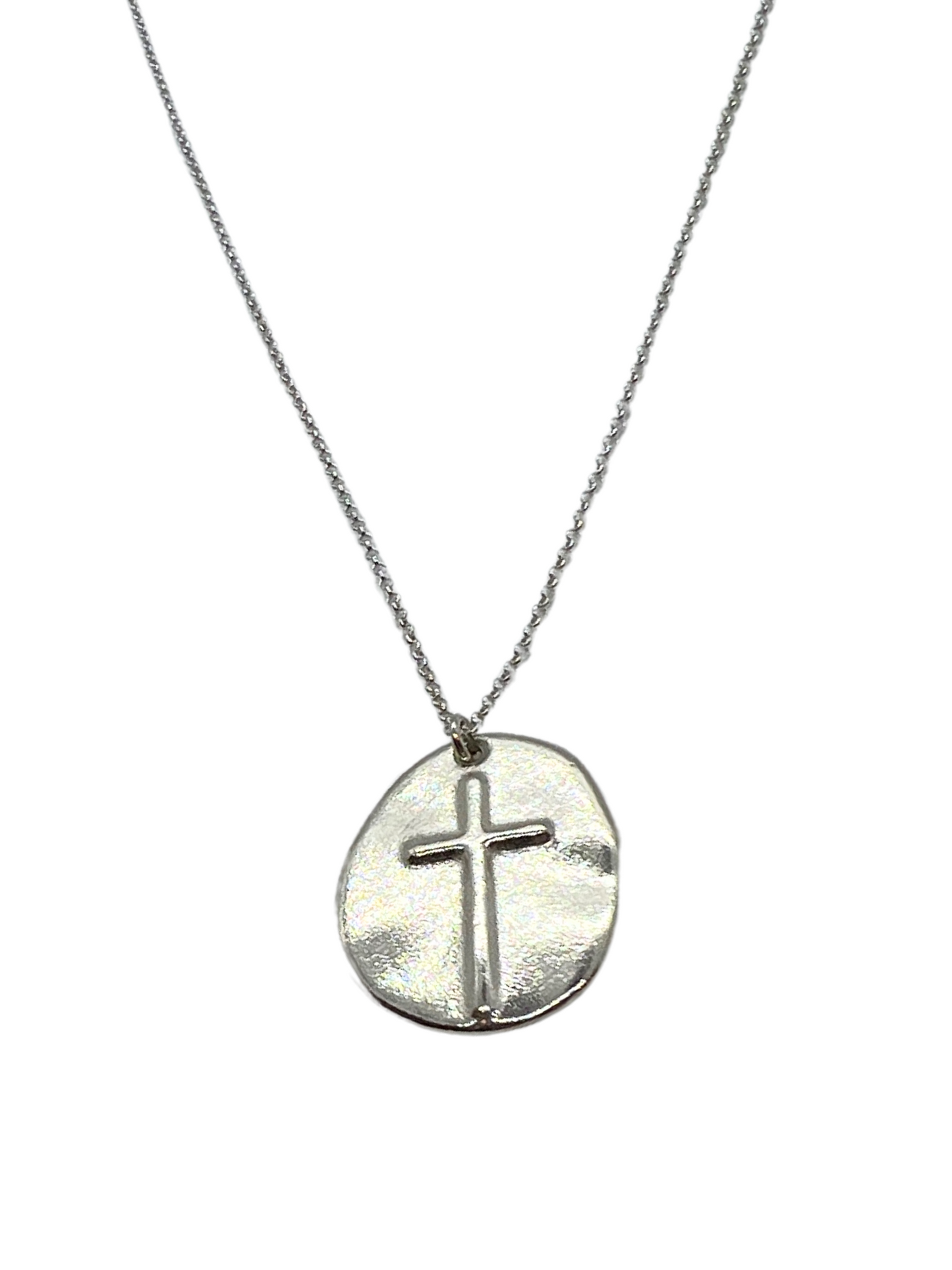 16" Inspire Sterling Charm Necklace