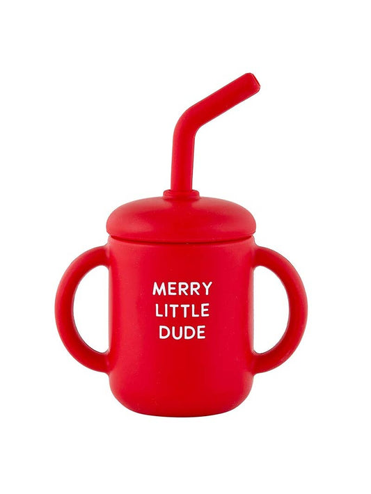 Silicone Sippy Cup | Merry Little Dude