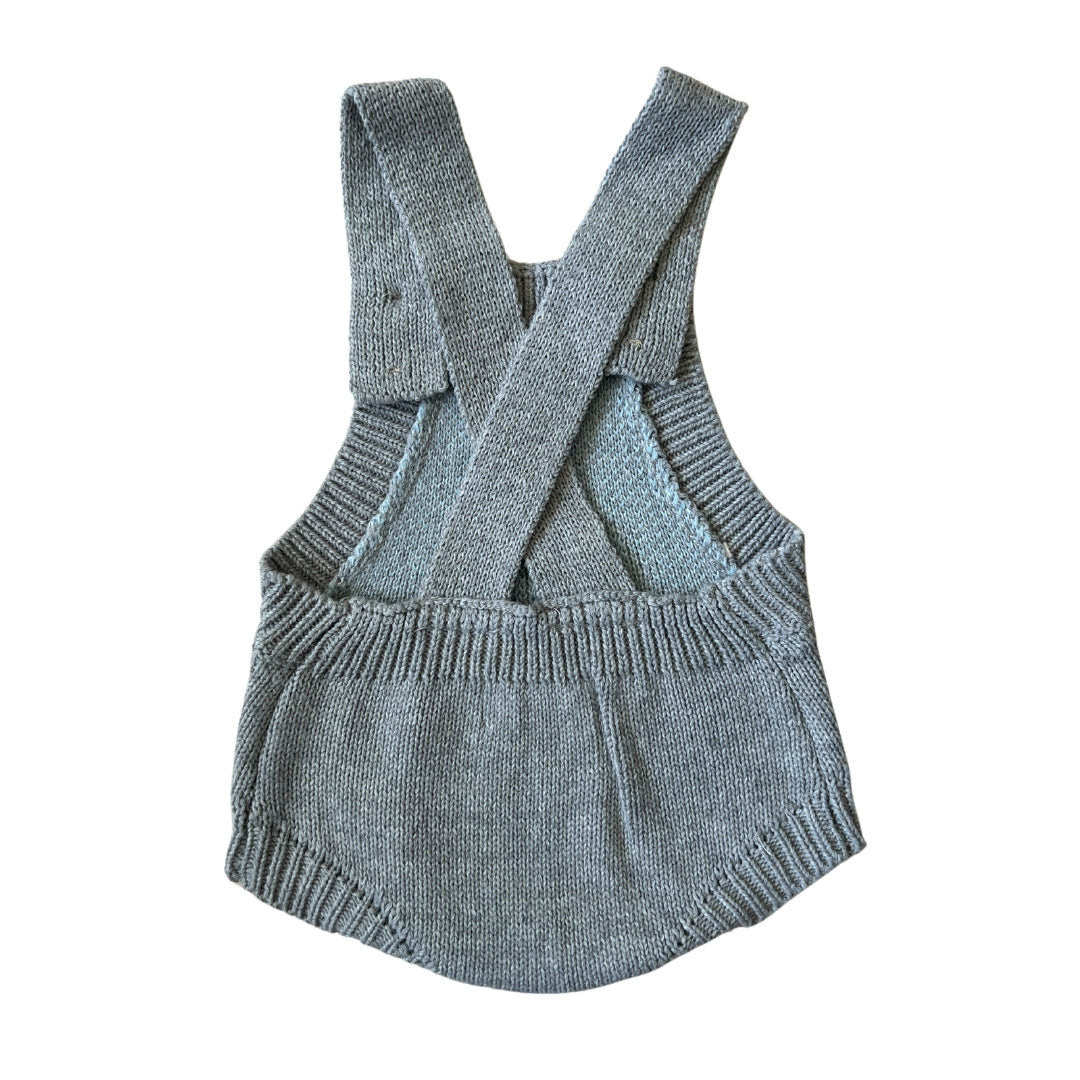 Sailboat Romper | Heather Gray