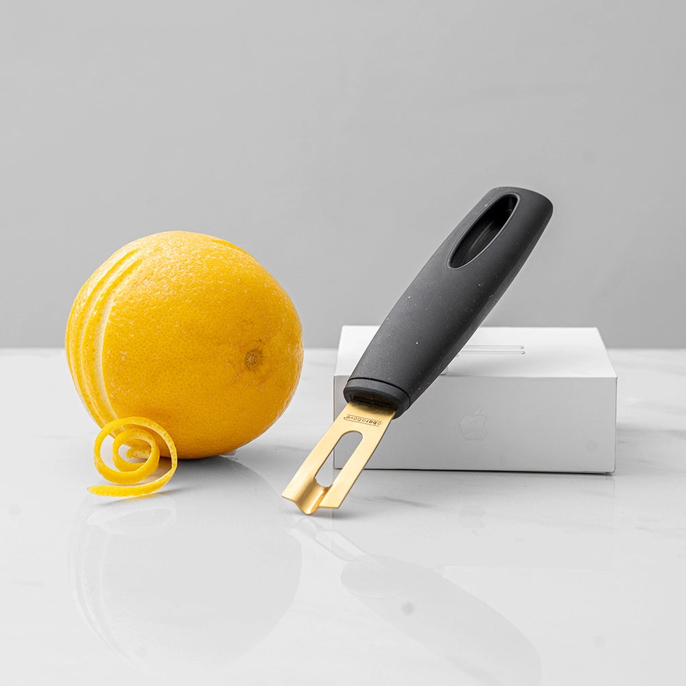 Channel Knife For Cocktail Garnishes | Gold