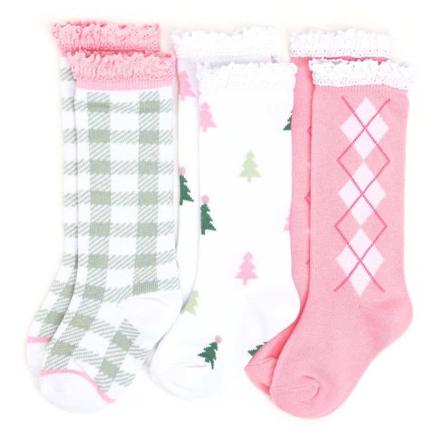 Winter Wonderland Knee High Socks | 3-Pack