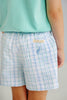 Sheffield Shorts (Seersucker) | Turks Teal Sewanee and Beale St Blue