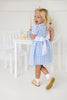 Cindy Lou Sash Dress | Beale Street Blue Check/Worth Avenue White