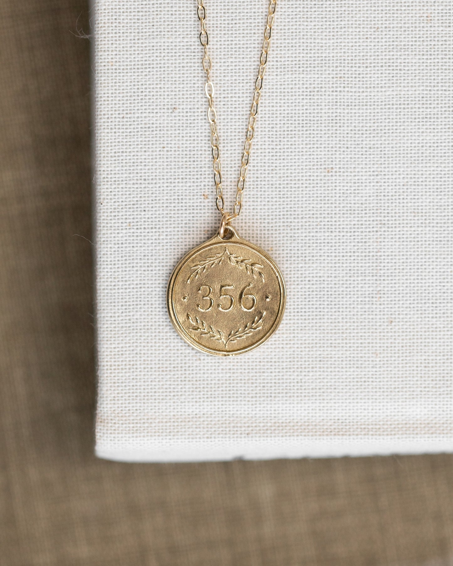 16"  Pendant Necklace | Proverbs 3:5-6