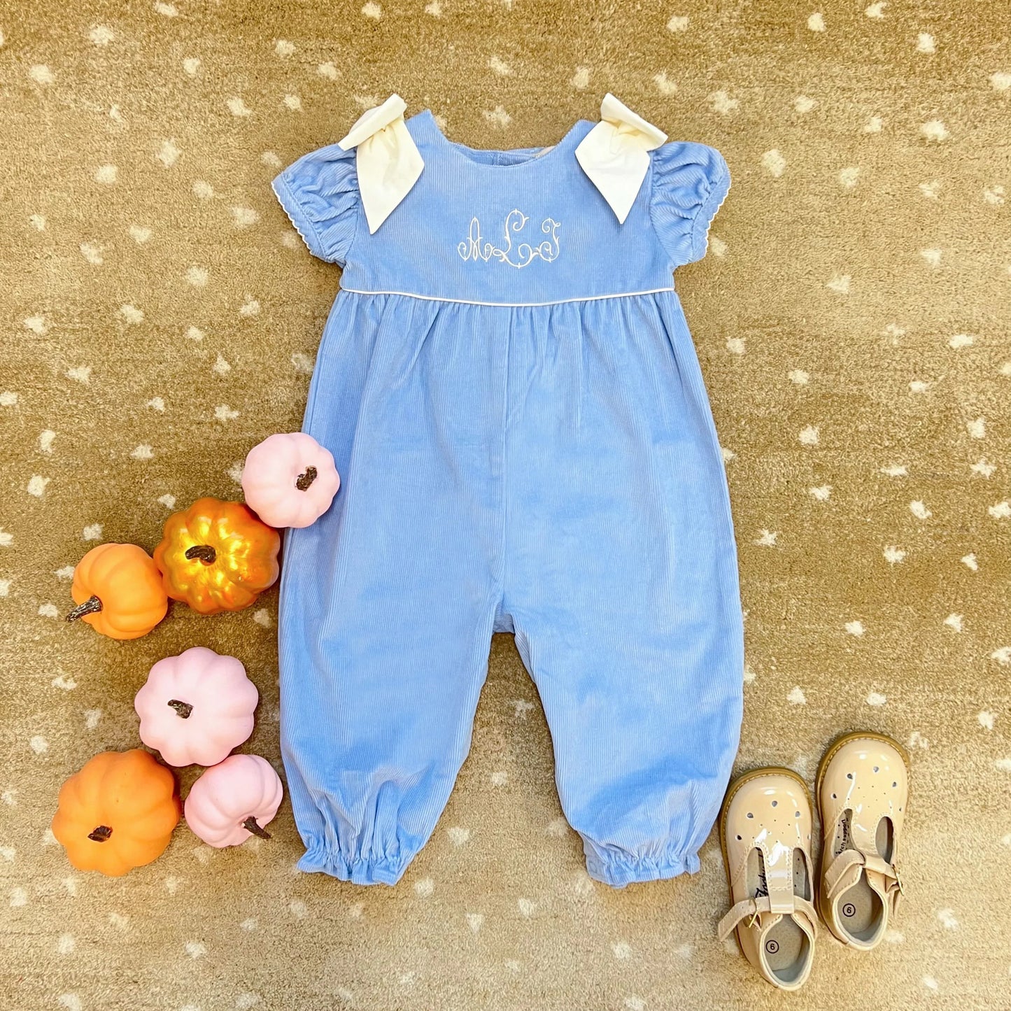 Ryleigh Romper | Beale St Blue/Palmetto Pearl