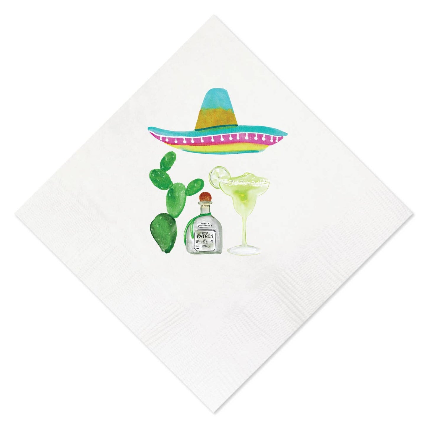 Fiesta Margarita Cocktail Cocktail Napkins