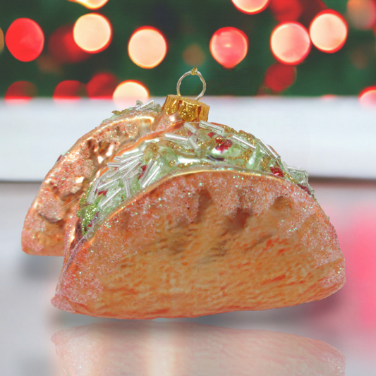 Taco Ornament