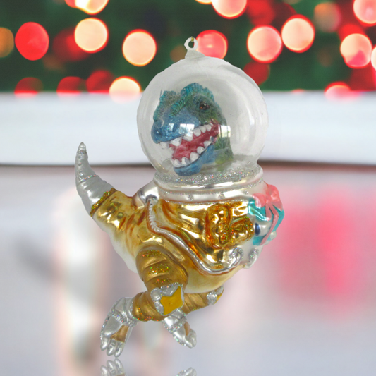 Dinosaur in Space Ornament