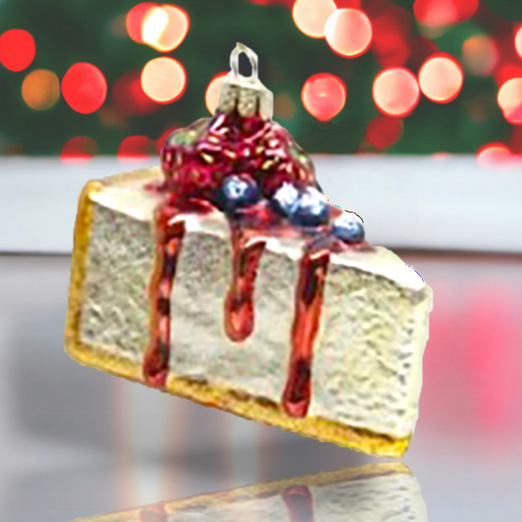 Cheesecake Ornament