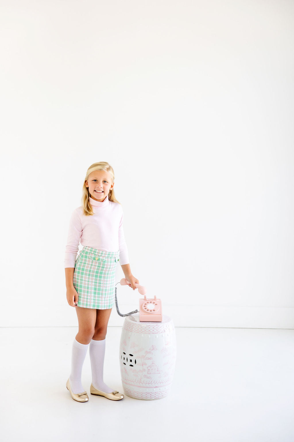 Tatum’s Turtleneck Shirt | Palm Beach Pink