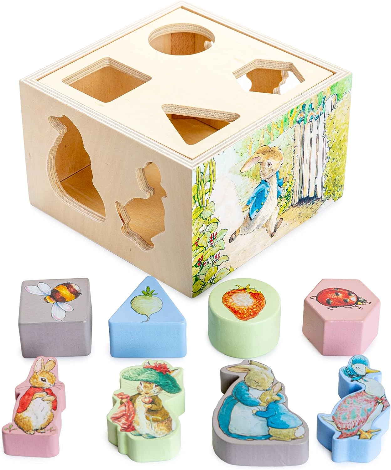 Beatrix Potter Peter Rabbit Wooden Shape Sorter