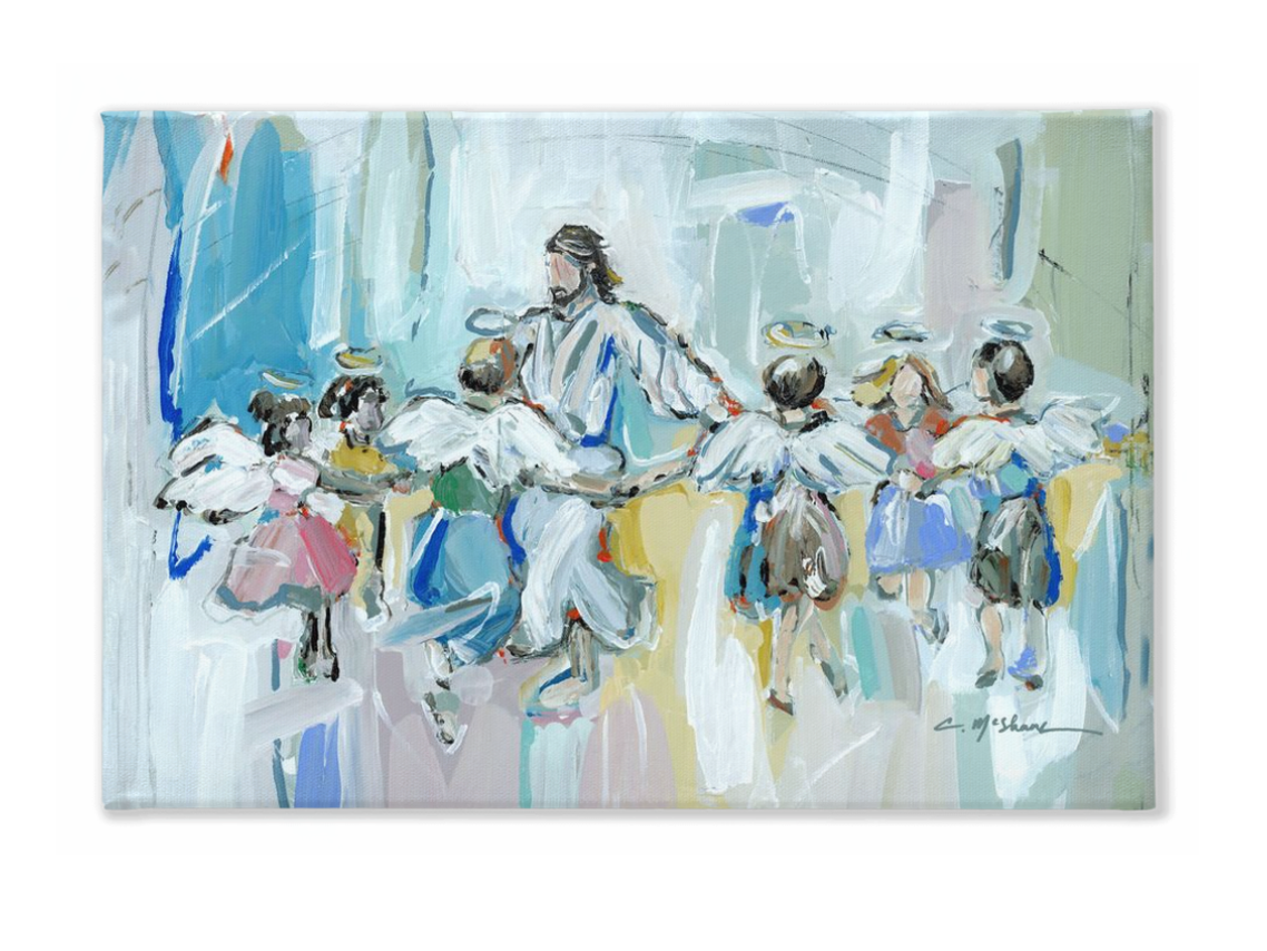 Dancing with Jesus | Canvas | Chelsea McShane Art