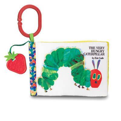 The Very Hungry Caterpillar Soft Book w/Strawberry Teether