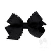 Mini Grosgrain Scalloped Edge Bow | Asst Colors