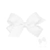 Mini Grosgrain Scalloped Edge Bow | Asst Colors