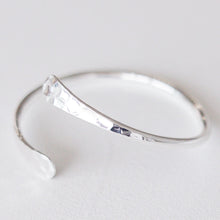 Aven | Adjustable Open Cuff | Silver